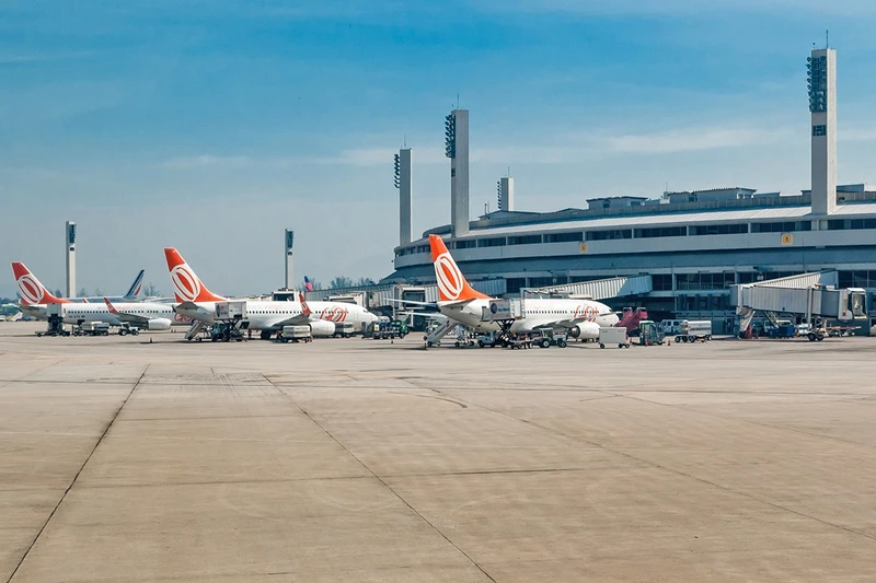 Aviones de la aerol�nea Gol. Foto: Gol Linhas A�reas